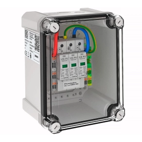   Obo PV-rendszer tokozatban T2 1 PV-String - 1 WR-MPP 1000V DC, világos szürke 5088405