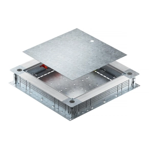   Obo húzó- és leágazódoboz 80-160 mm esztrich-magassághoz 500x480x80, szalaghorganyzott, DIN EN 10346 7410023