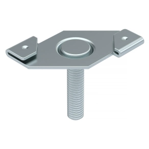   Obo tartókapocs álmennyezezthez menetes csapszeggel M6x25mm M6x25mm, cinklamellás 1488605