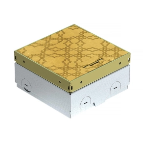   Obo szerelvénybeépítő egység üres Oriental dekorlemezzel 140x140x75 7368225