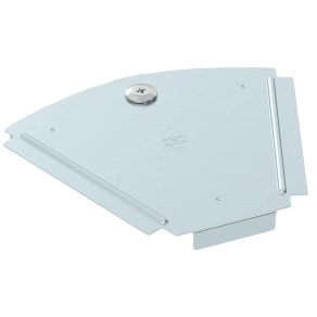   Obo fedél 45°-os sarokidomhoz B150mm, szalaghorganyzott, DIN EN 10346, cink 6036402