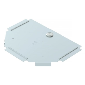   Obo fedél T-leágazáshoz B100mm, szalaghorganyzott cink/alumínium, Double Dip, DIN EN 10346, cink 6038640