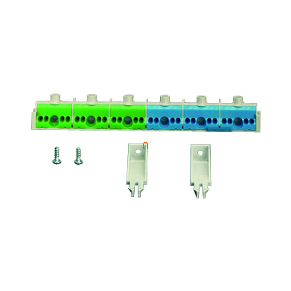 Hensel FP FC 24 N + PE FIXCONNECT kapocs, 2 x 12 modulos szekrényekhez