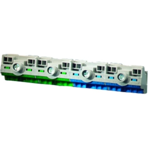 Hensel KV FC 09 PE és N kapocs 9 modulos kiselosztóhoz