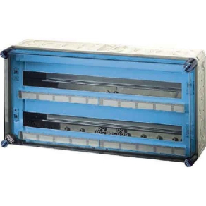   Hensel Mi-1455 kismegszakító szekrény 4x12x18mm osztásegységig, Fixconnect rugós PE+N kapcsokkal