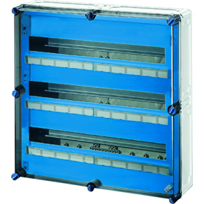   Hensel Mi-1884 kismegszakító szekrény 3x28x18mm osztásegységig, Fixconnect rugós PE+N kapcsokkal