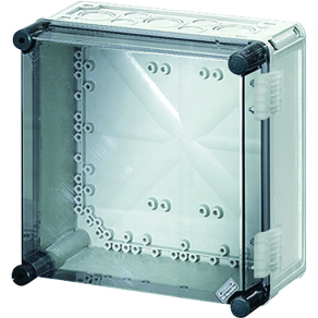   Hensel Mi-9200 Üres szekrény zsanéros, átlátszó fedéllel 315x300x214 mm