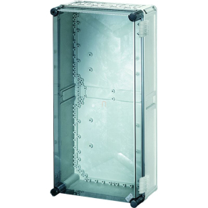   Hensel Mi-9400 Üres szekrény zsanéros, átlátszó fedéllel 315x600x170 mm