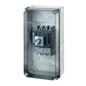   Hensel Mi-7434 Megszakítós szekrény M10 160-400A túlterhelés és rövidzár kioldóval 300x600x262 mm