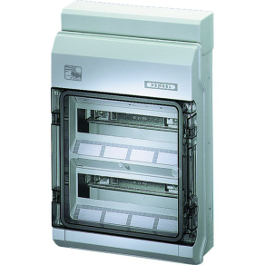   Hensel KV PC 9224 kiselosztó, 24 modulos, 2 soros, időjárásálló IP65
