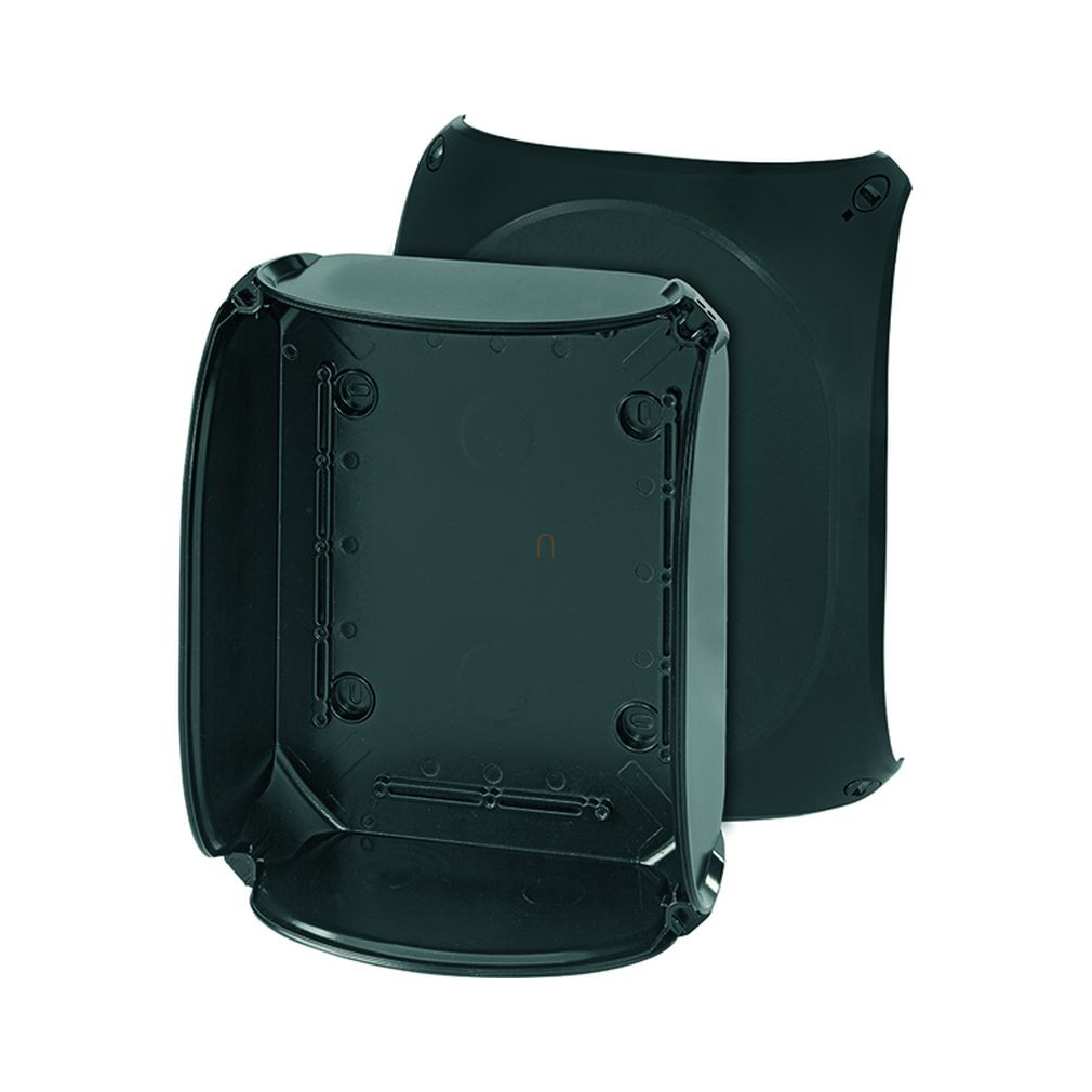 Hensel KF 2500 C kábelösszekötő doboz kapcsok nélkül, 205x255x112mm IP66 fekete, időjárásálló