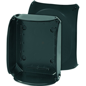   Hensel KF 2500 C kábelösszekötő doboz kapcsok nélkül, 205x255x112mm IP66 fekete, időjárásálló