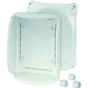   Hensel DK 3500 G Kábelösszekötő doboz 295x225x122mm kapcsok nélkül, 2 db M32 kábelbevezetéssel