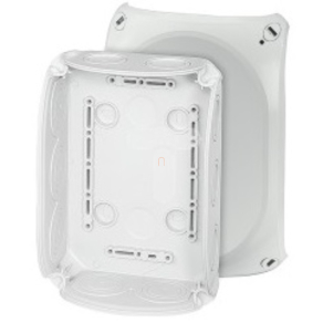   Hensel DK 1000 GZ Kábelösszekötő doboz membrános, kapcsok nélkül, 180x130x77mm, 2 db 9-20 mm kábelbevezetéssel