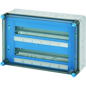   Hensel Mi-1331 kismegszakító szekrény 2x18x18mm osztásegységig, kapcsok nélkül