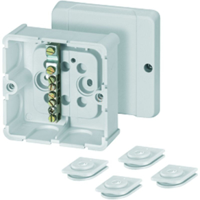   Hensel DP 9026 csatlakozó doboz potenciálkiegyenlítéshez IP54 szürke, 88x88x49mm 6000039