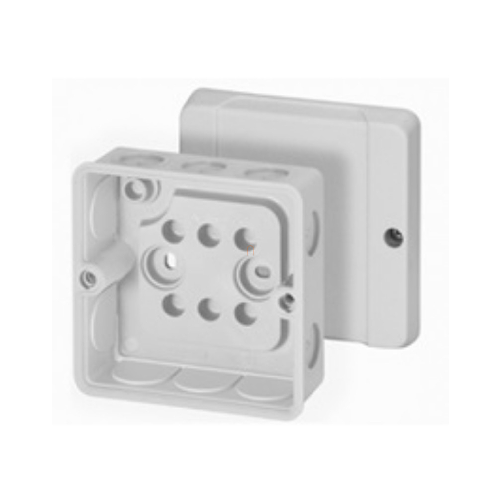Hensel DE 9320 kábelösszekötő doboz membrános, kapcsok nélkül, 88x88x50mm 6000659
