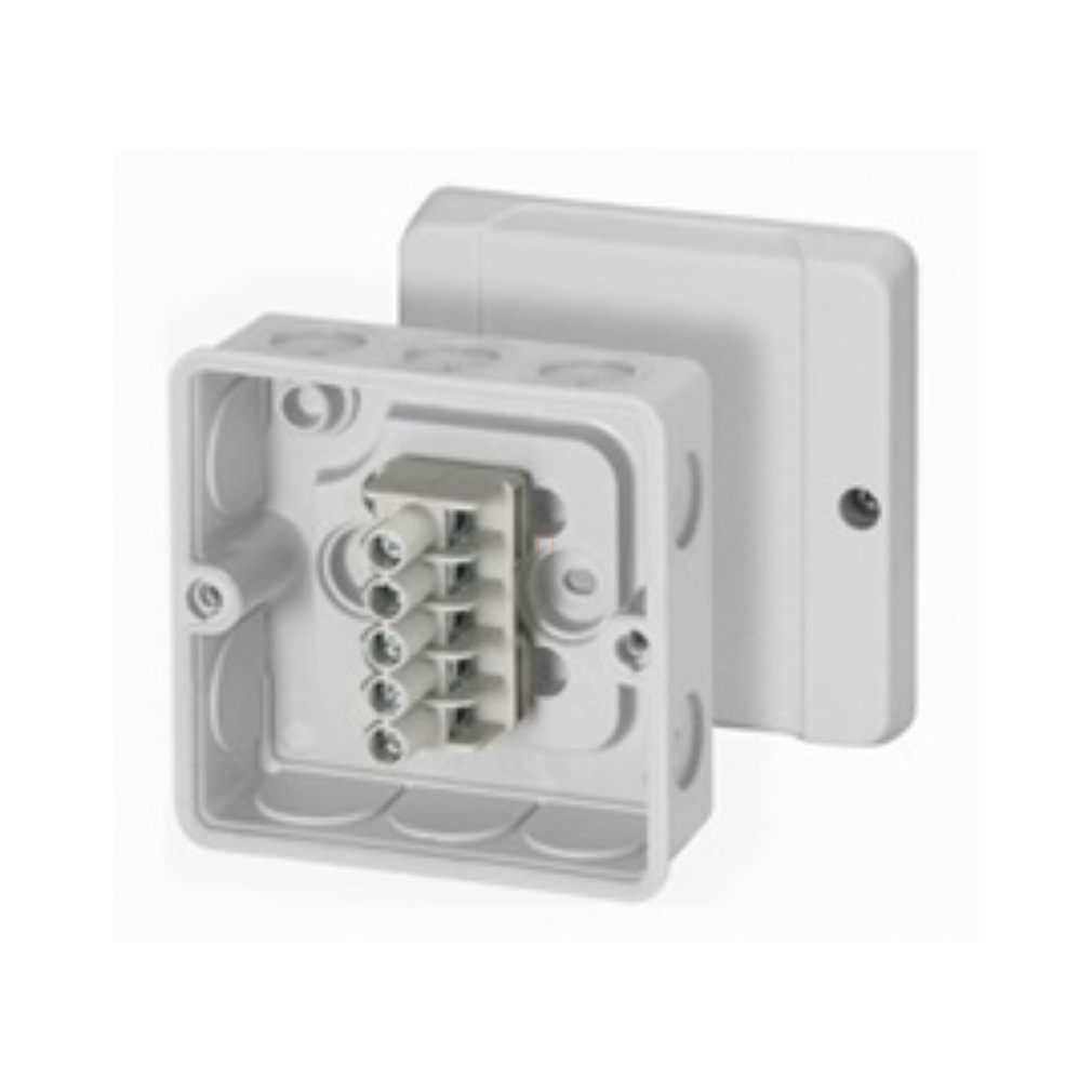Hensel DE 9325 Z kábelösszekötő doboz membrános, kapcsokkal, 88x88x50mm 6000661