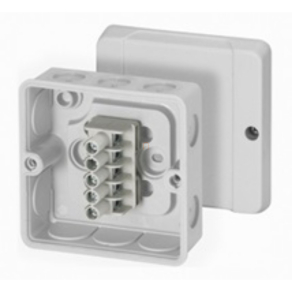   Hensel DE 9325 Z kábelösszekötő doboz membrános, kapcsokkal, 88x88x50mm 6000661
