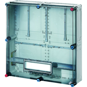   Hensel Mi-2820 fogyasztásmérő szekrény, beépítési mélység 146 mm,1x12x18mm, érintésvédelmi burkolattal ellátott csapófedéllel+tartósín,