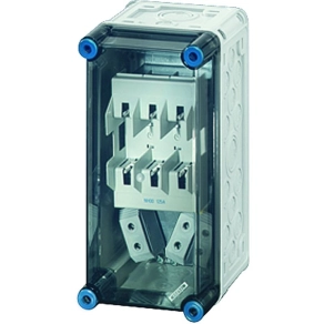   Hensel Mi-4150 NH késes biztosító szekrény, 1xNH00-3p, 4-35mm2, 125A, 150x300x170mm