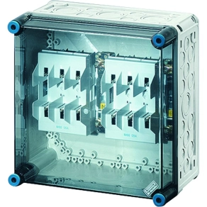   Hensel Mi-4250 NH késes biztosító szekrény 3xNH00-3p, szorítókengyeles csatlakozó 70mm2, 125A