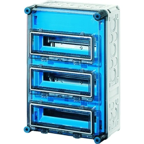   Hensel Mi-1333 kismegszakító szekrény 3x12x18mm osztásegységig, kapcsok nélkül