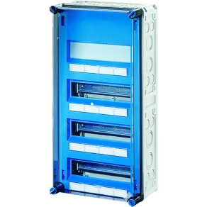   Hensel Mi-1440 kismegszakító szekrény 3x12x18mm osztásegységig, kapcsok nélkül, 3 csapófedéllel