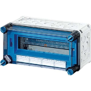   Kismegszakító szekrény 1x12x18mm osztásegységig, kapcsok nélkül (Mi-1115)