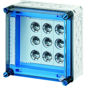   Hensel Mi-3263 Diazed biztosító szekrény, 3xDIII E33-3p gyűjtősín 250A