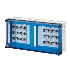   Hensel Mi-3425 Diazed biztosító szekrény, 4xDII E27-3p gyűjtősín 250A