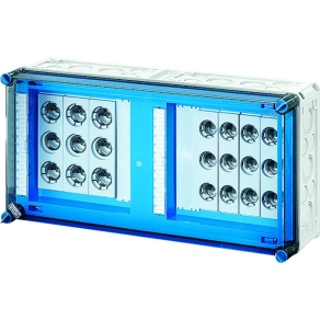   Hensel Mi-3426 Diazed biztosító szekrény, 4xDII E27-3p + 3xDIII E33-3p gyűjtősín 250A