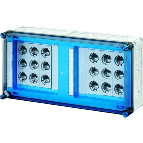   Hensel Mi-3463 Diazed biztosító szekrény, 6xDIII E33-3p gyűjtősín 250A