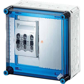   Hensel Mi-6228 NH késes szakaszolható biztosítós szekrény 1xNH00-3p, 4x35mm2, gyűjtősín 630A