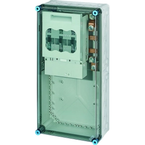   Hensel Mi-6478 NH késes szakaszoló biztosító szekrény 1xNH1-3p, gyűjtősín 400A, 300x600x214 mm