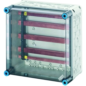   Hensel Mi-6255 Gyűjtősín szekrény vezetékkapcsok nélkül, gyűjtősín 400 A 300x300x170 mm