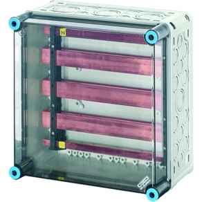   Hensel Mi-6256 Gyűjtősín szekrény vezetékkapcsok nélkül, gyűjtősín 630 A 300x300x170 mm