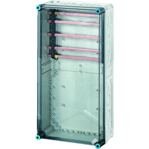   Hensel Mi-6457 Gyűjtősín szekrény vezetékkapcsok nélkül, gyűjtősín 400 A, 300x600x170 mm