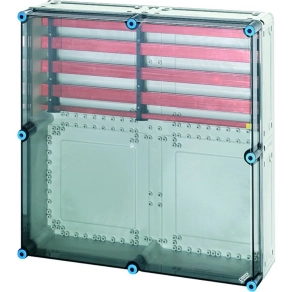   Hensel Mi-6856 Gyűjtősín szekrény vezetékkapcsok nélkül, gyűjtősín 630 A, 600x600x170 mm