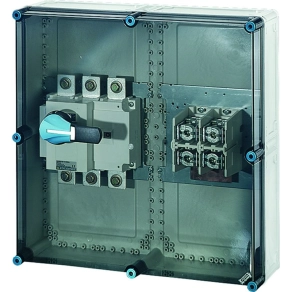   Hensel Mi-7865 Terheléskapcsoló szekrény 3p+PE+N M12 600x600x239 mm