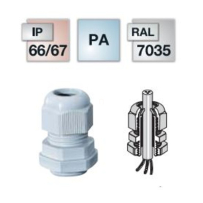   Hensel AKM 40 tömszelence ellenanyával 19-28mm IP65 M40 3600213