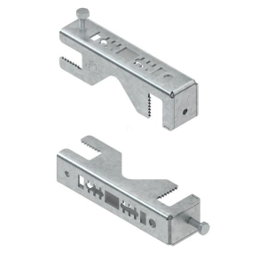   Rácsos tálca rögzítőköröm, univerzális, hossz: 173mm GRKHV 173 S NIEDAX