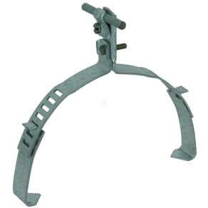   DEHN Tetővezető-tartó kúpcserépre DEHNQUICK St/tZn Rd 6-10 mm-hez állítható 120-240 mm 202020 DLH DQ 6.10 FG120.240 STTZN