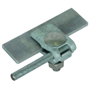   DEHN 371008 Csatlakozókapocs TG/tZn befogási tartomány Fl 0,4-12 mm Rd 4-10 mm-hez hosszában AK 4.10 FRM10X45 KBF0.4 12 TGTZN