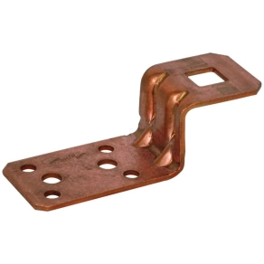   DEHN 377017 Z-alakú csatlakozópánt Cu csatlakozófurat: D 11 mm szegecseléshez, vagy csavarhoz AL ZF B11.11 B5.2 6.5 L81 CU