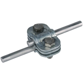   DEHN 459003 UNI-bontókapocs St/tZn köztes lemezzel 2 x Rd 7-10 mm-hez UTK 7.10 7.10 S ZP STTZN