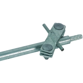   DEHN Csatlakozóbilincs földelőrudakhoz St/tZn D 25 mm Rd 7-10 mm/Fl -40 mm-hez 625015