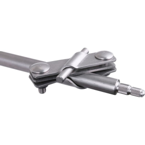   DEHN 620915 Csatlakozóbilincs földelőrudakhoz NIRO (V4A) D 20 mm Rd 7-10 mm/Fl -40 mm-hez AS S TE 20 7.10 FL40 V4A