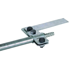   DEHN 625021 Csatlakozóbilincs földelőrudakhoz St/tZn D 25 mm M10x20 mm-es csatlakozócsavarral Fl-40 mm-hez AS TE 25 ASSM10 STTZN