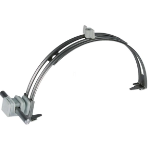   DEHN 204109 Tetővezető-tartó állítható NIRO DEHNsnap-pel H 16 mm műanyag szürke Rd 8 mm-hez DLH DS 8 H16 FG180.280 GR V2A